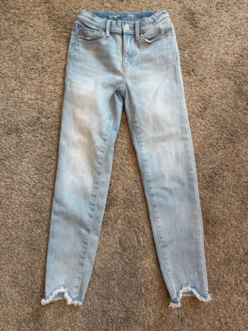 Old Navy | High- Rise Rockstar Jeggings in Light Blue Wash